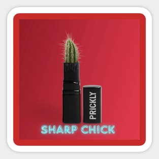 Sharp Chick Sticker